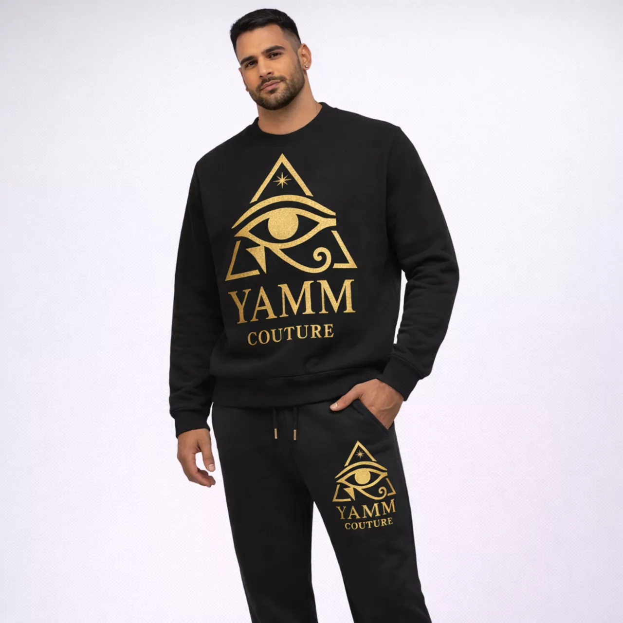 Tracksuit Yamm Couture Noir/Or – Image 2