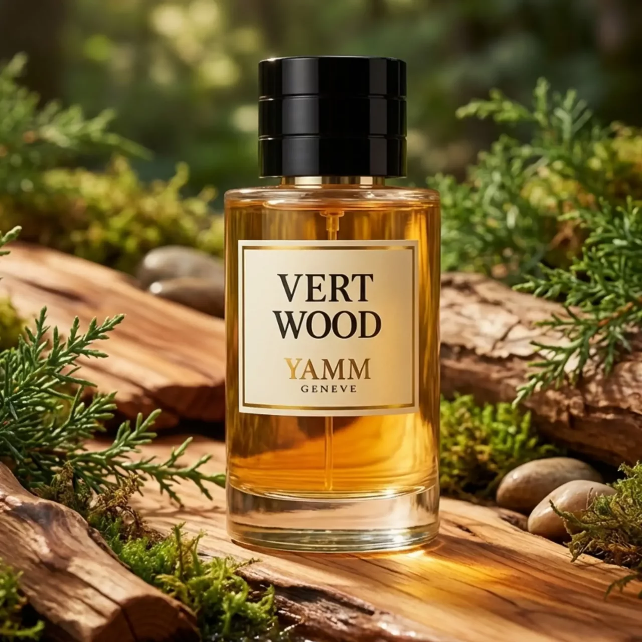Vert Wood YAMM Genève – inspiration Man Wood Bvlgari