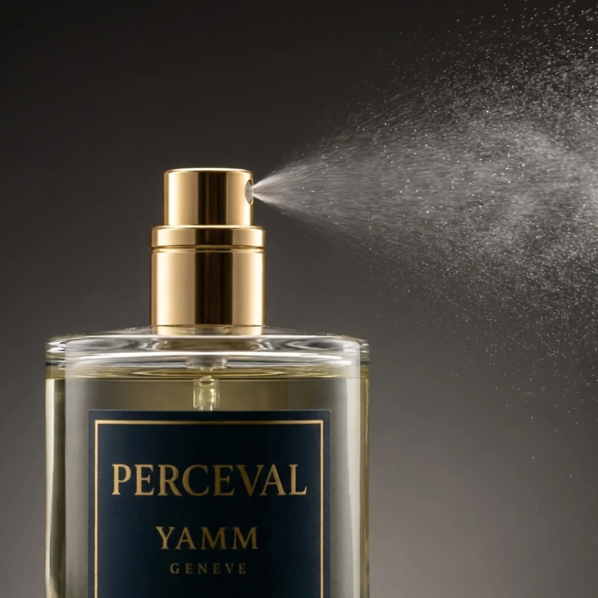 Perceval extrait de parfum homme YAMM Genève inspiré de Percival aux notes de tête Lavande, Mandarine, Bergamote, Géranium, cœur Hedione, Jasmin, Violette, Coriandre, Cannelle et fond Musc, Ambroxan, Amberwood, Clearwood, Sapin baumier visuel 06