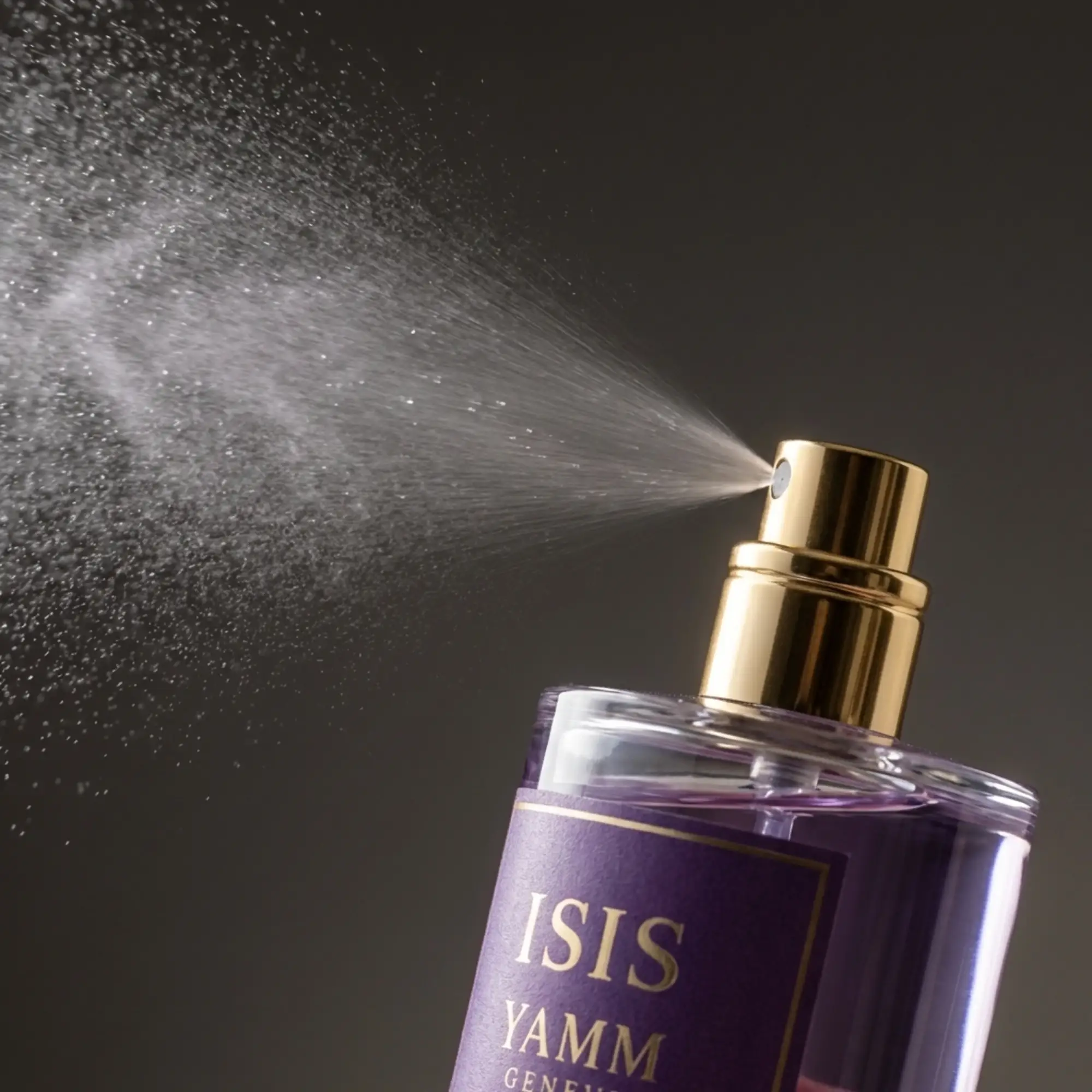 Isis extrait de parfum femme YAMM Genève inspiré de Si aux notes de tête Bourgeon de cassis, cœur Rose de Mai, Freesia et fond Vanille, Patchouli, Notes boisées, Ambroxan visuel 05