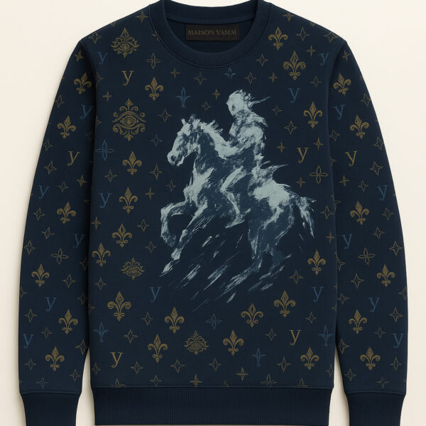 Pull Cavalier Bleu