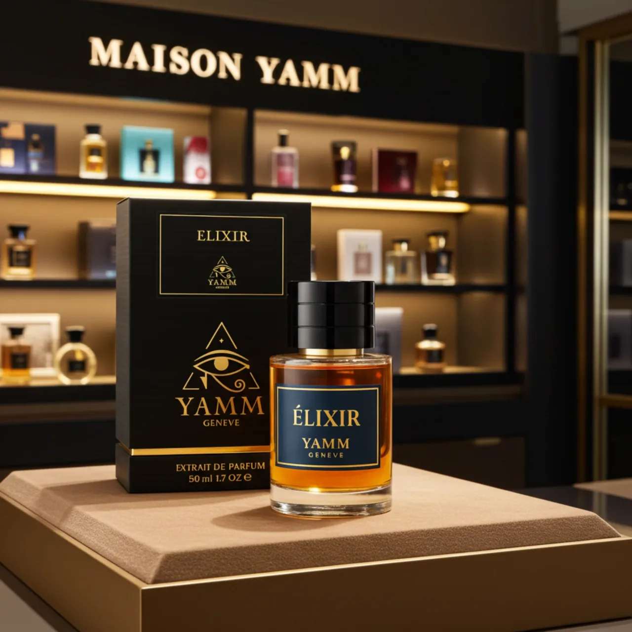 Tee Shirt YAMM Genève Gotica de face