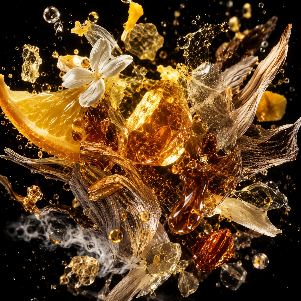Magie Noir extrait de parfum mixte YAMM Genève inspiré de Erba Pura Magica aux notes de tête Fruits juteux, Citron, Bergamote, Jasmin, cœur Accords balsamiques, Racine d’iris et fond Caramel, Ambre, Musc, Bois de cèdre visuel 03