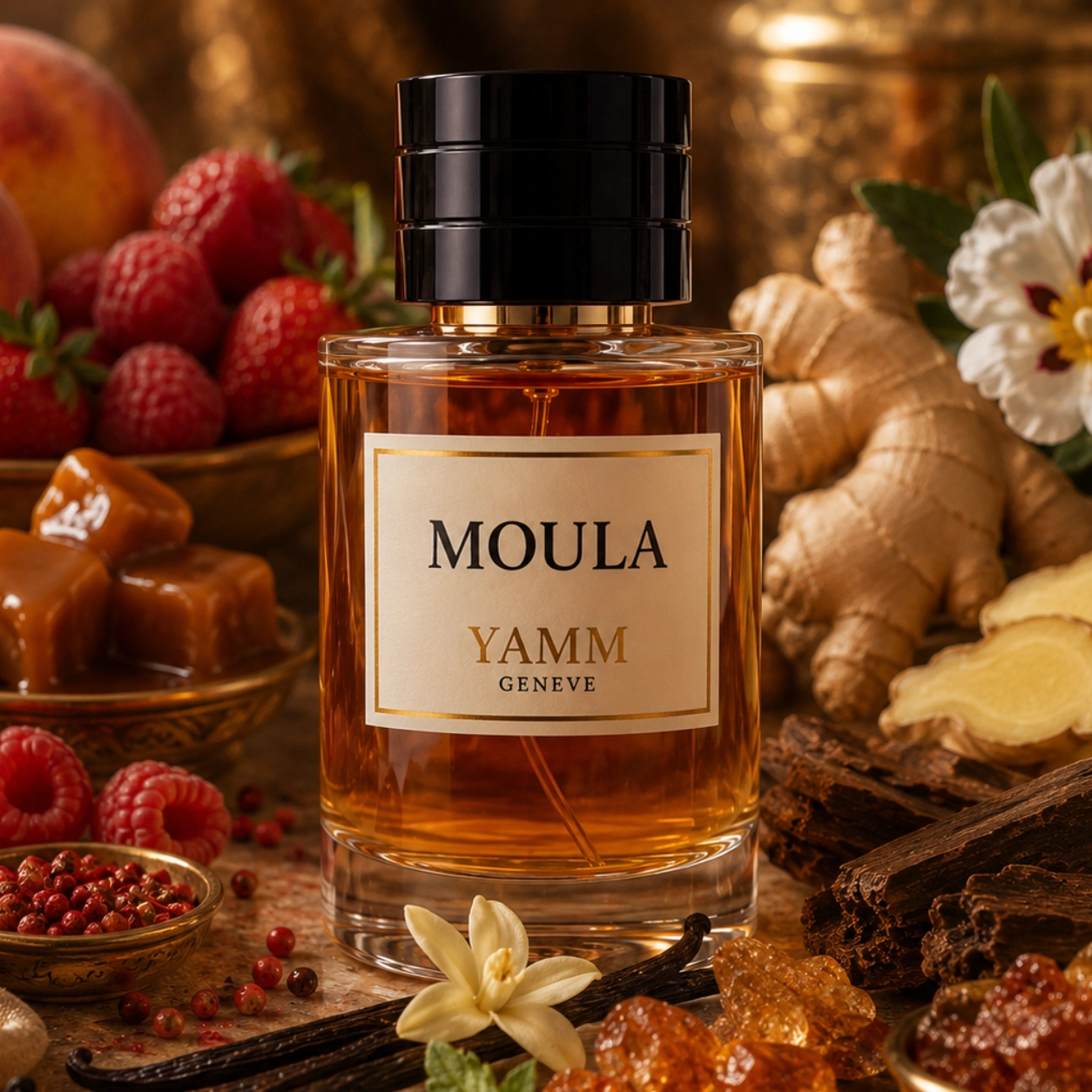 Moula, parfum Maison YAMM Genève inspiré de Mula Mula Byron