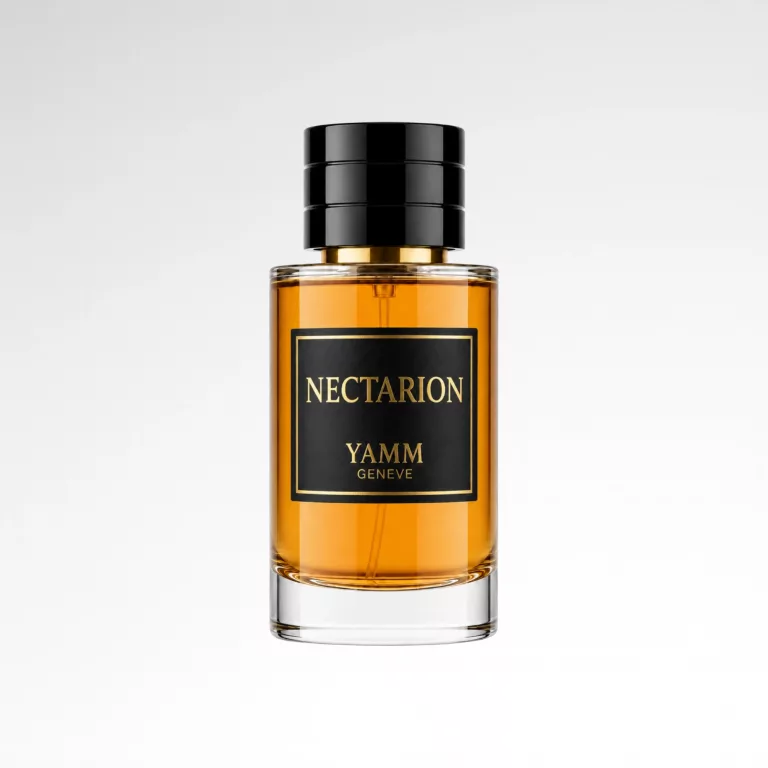 Nectarion extrait de parfum mixte YAMM Genève inspiré de Angel's Share aux notes de tête Cognac, cœur Cannelle, Fève de tonka, Chêne, Hedione et fond Vanille, Praliné, Bois de santal, Amande caramélisée visuel 01