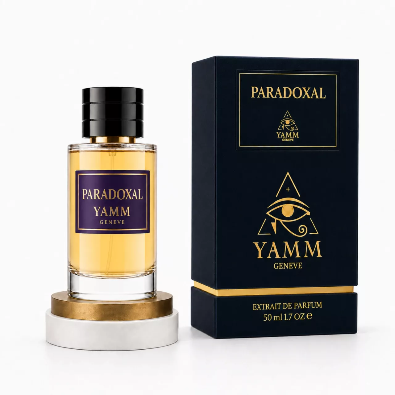 Paradoxal extrait de parfum femme YAMM Genève inspiré de Paradoxe aux notes de tête Poire, Tangerine, Bergamote, cœur Fleur d’oranger, Essence de néroli, Néroli, Jasmin sambac et fond Vanille bourbon, Ambre, Musc blanc, Benjoin visuel 05