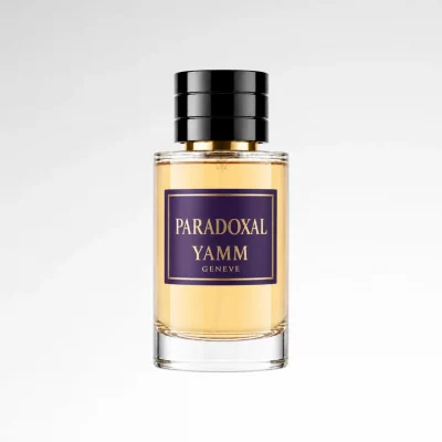 Paradoxal extrait de parfum femme YAMM Genève inspiré de Paradoxe aux notes de tête Poire, Tangerine, Bergamote, cœur Fleur d’oranger, Essence de néroli, Néroli, Jasmin sambac et fond Vanille bourbon, Ambre, Musc blanc, Benjoin visuel 01