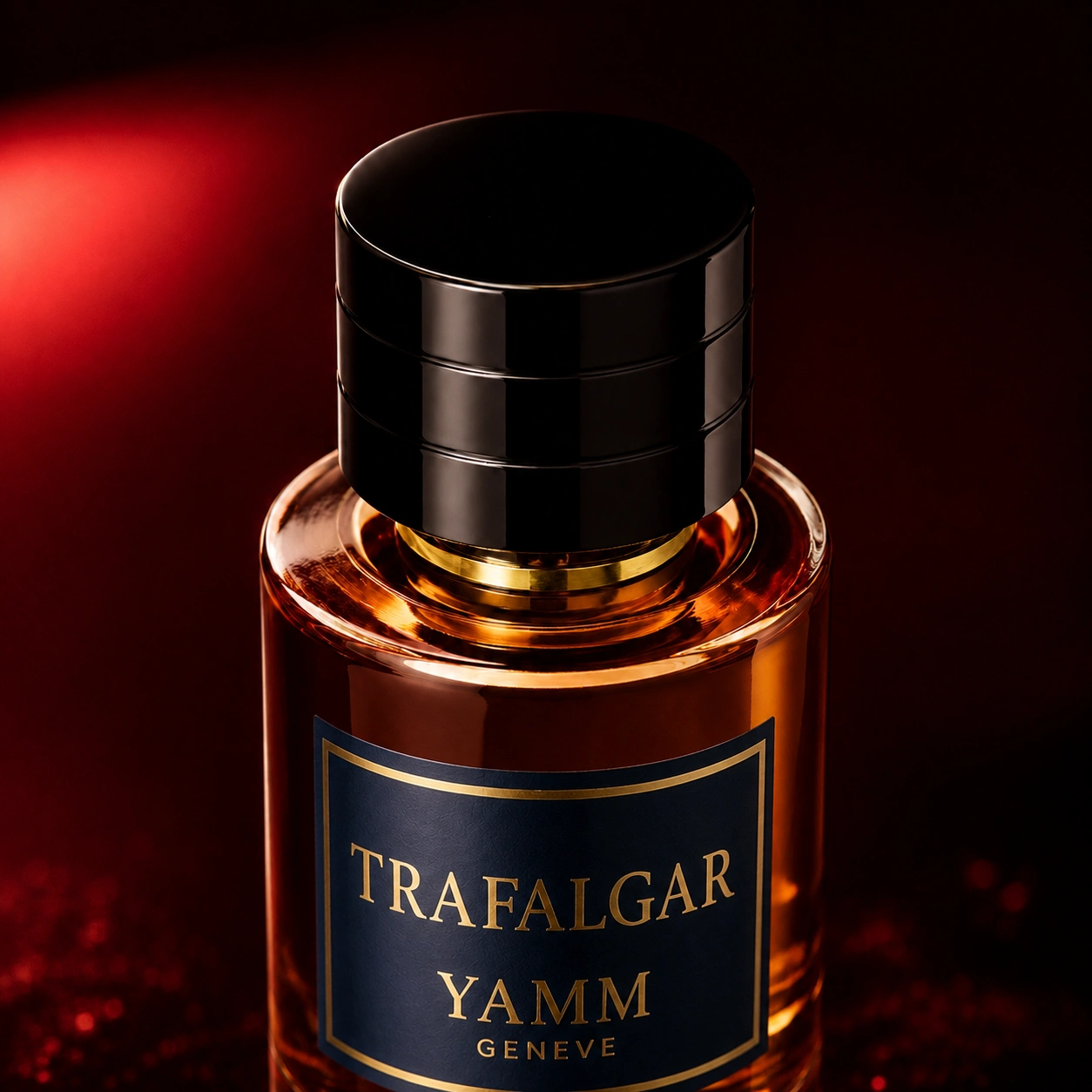 Trafalgar extrait de parfum mixte YAMM Genève inspiré de Rouge Trafalgar aux notes de tête Framboise, Fraise, Cerise noire, Mandarine, cœur Cassis, Pamplemousse et fond Musc, Patchouli visuel 03