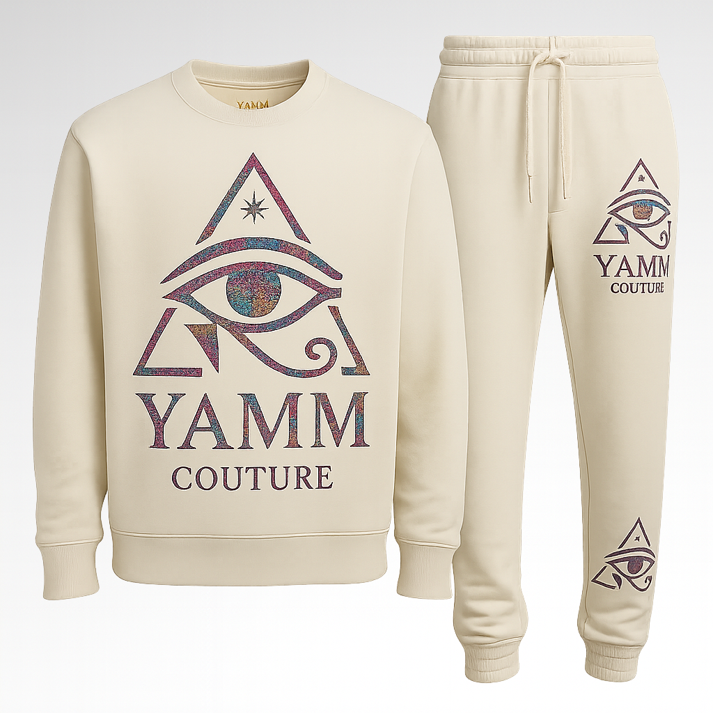 survêtement crème holographique YAMM Genève