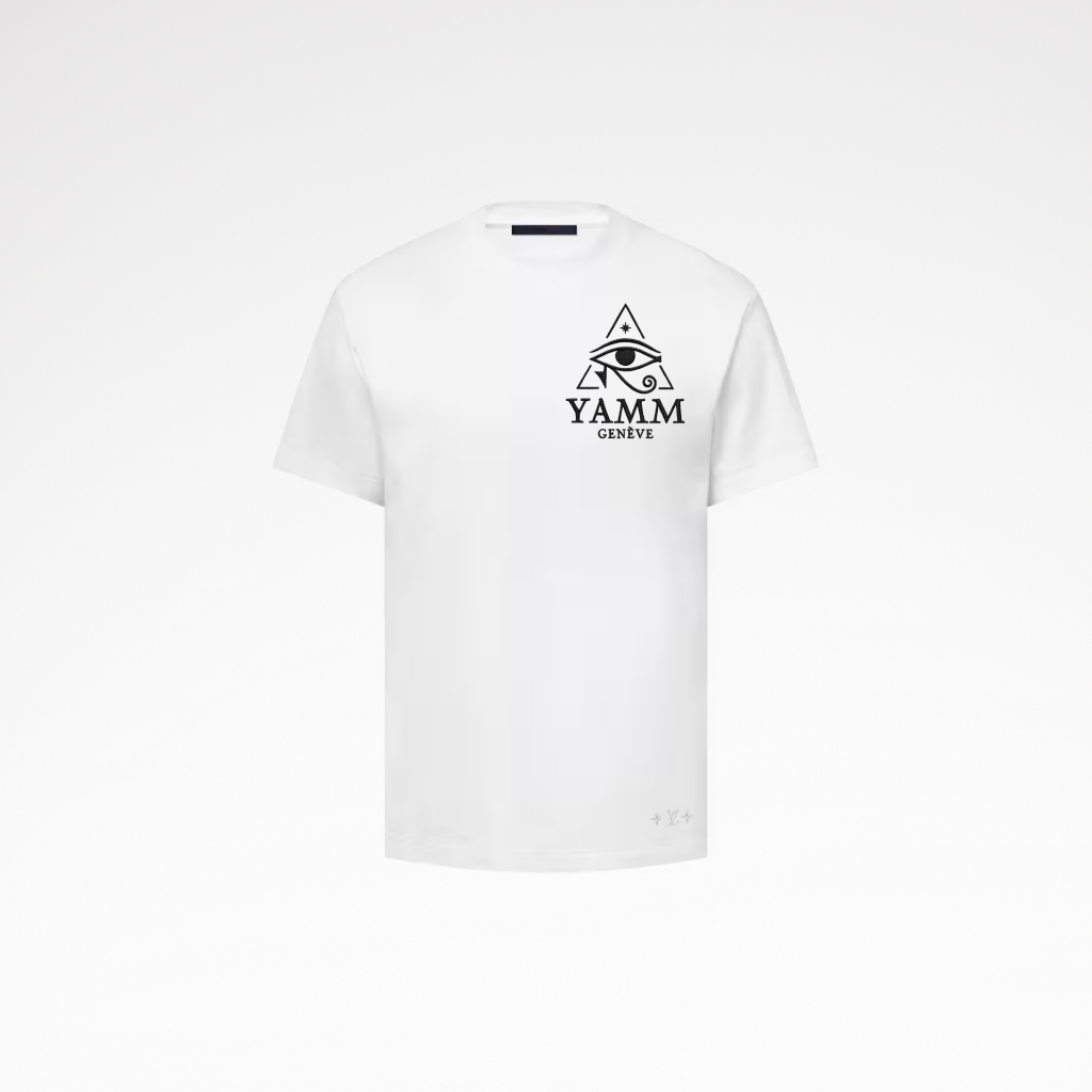 T-shirt Vision Blanche Maison YAMM porté homme