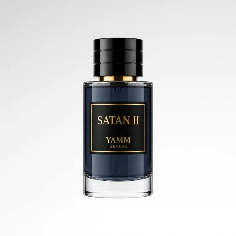 Satan II extrait de parfum mixte YAMM Genève inspiré de Oud Satin Mood aux notes de tête Rose de Bulgarie, Violette, Fraise, cœur Rose de Turquie et fond Oud, Vanille, Ambre, Benjoin, Caramel, Cèdre visuel 01