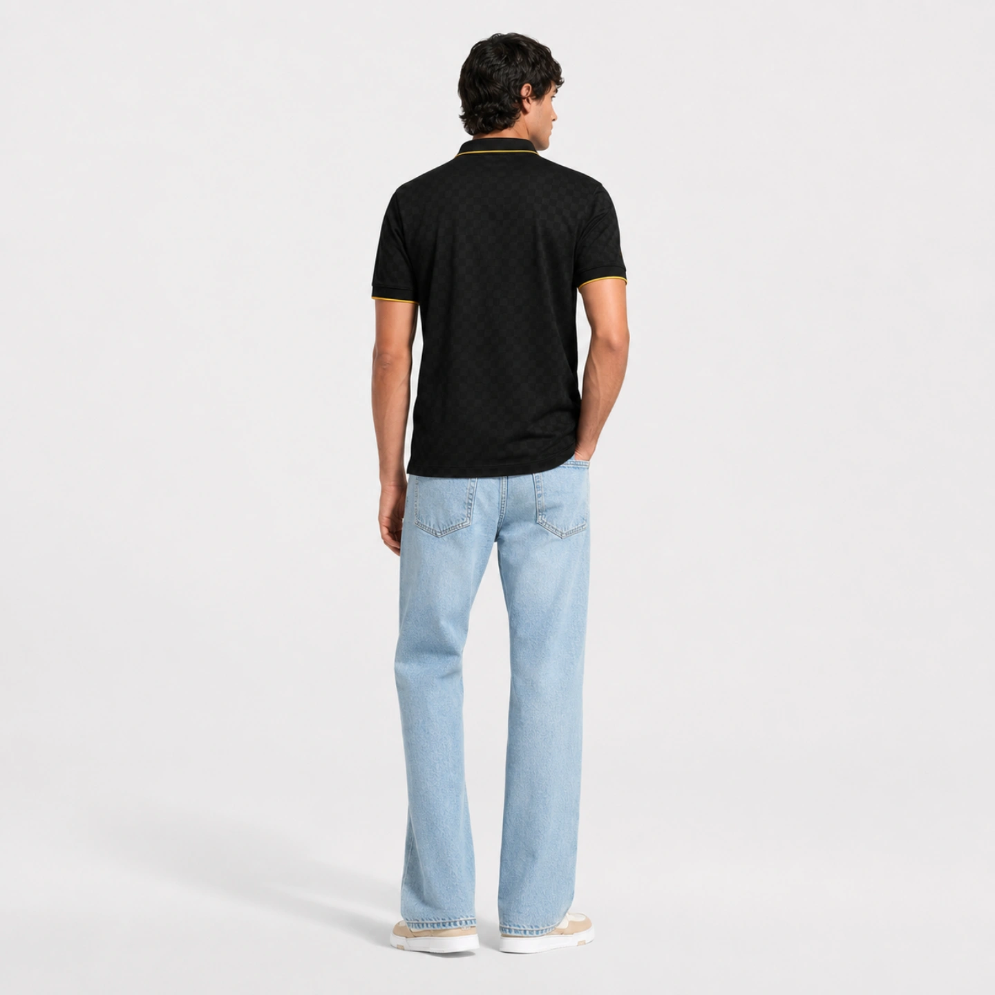 Polo Echiquier Jacquard – Image 3