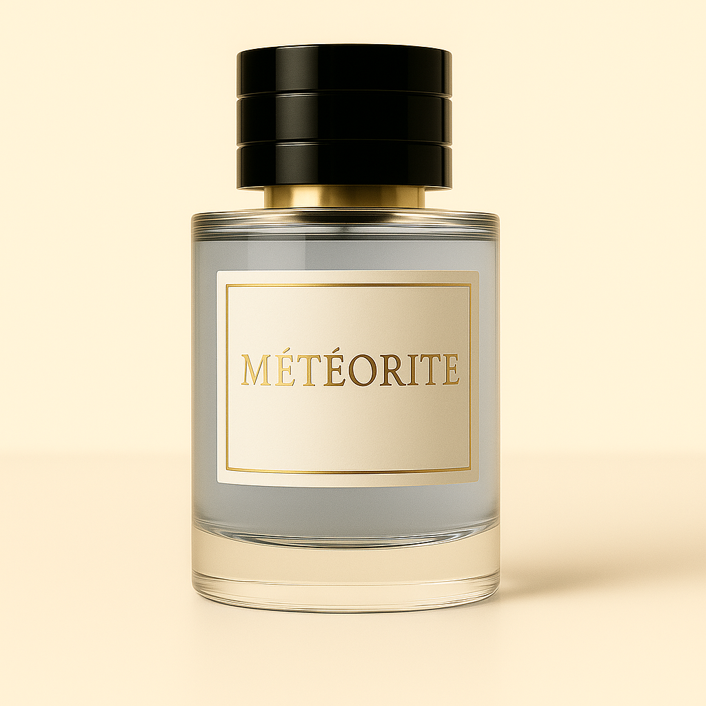 MÉTÉORITE – Parfum homme YAMM Genève, dupe de Météore de Louis Vuitton Parfum MÉTÉORITE de YAMM Genève – alternative élégante à Météore de Louis Vuitton, fragrance masculine fraîche et lumineuse