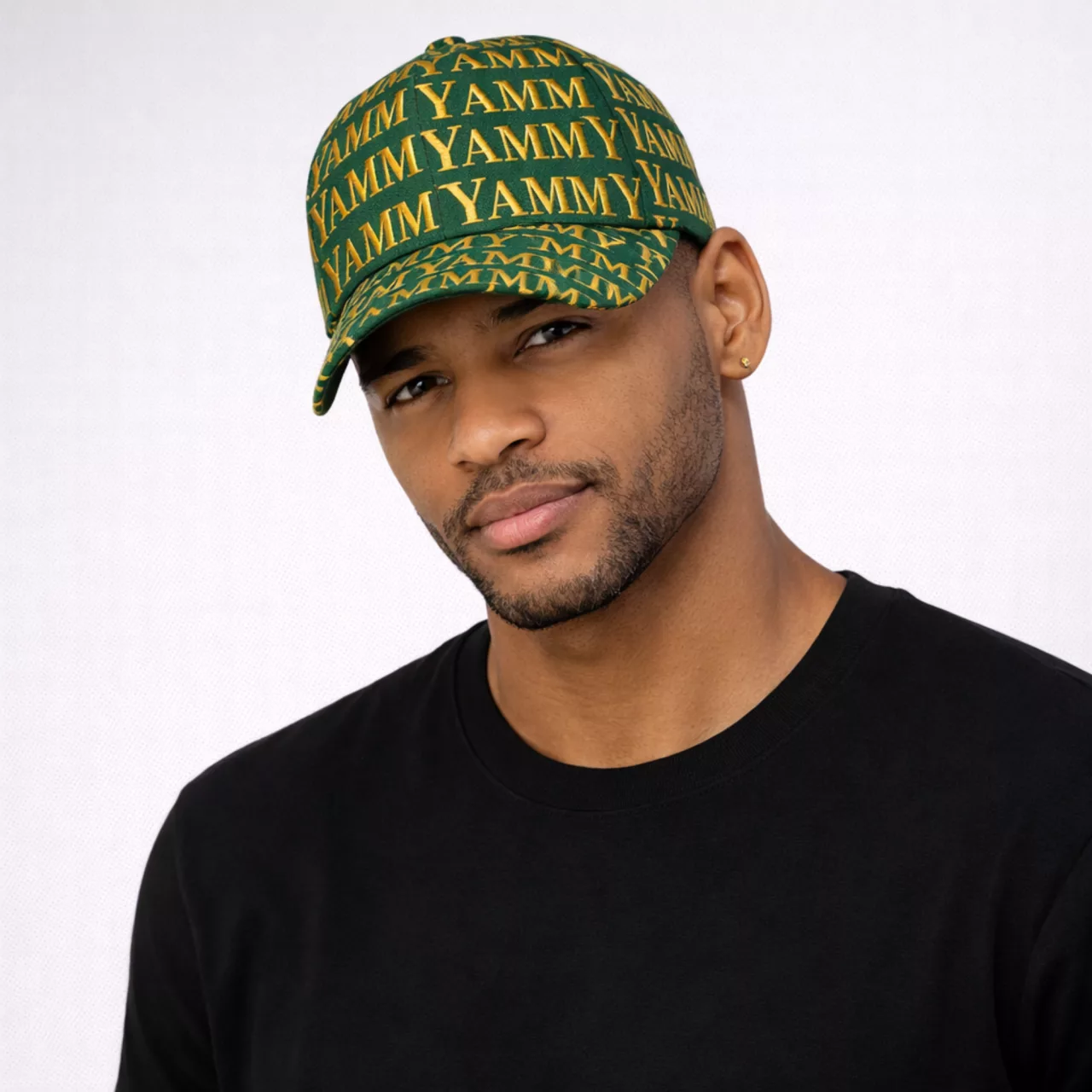 Casquette Mech Vert/Or – Image 4