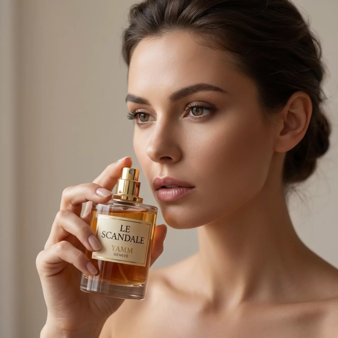 Le Scandale extrait de parfum femme YAMM Genève inspiré de Scandal aux notes de tête Orange sanguine, Mandarine, cœur Miel, Gardénia, Fleur d’oranger, Jasmin, Pêche et fond Cire d’abeille, Caramel, Patchouli, Réglisse visuel 06