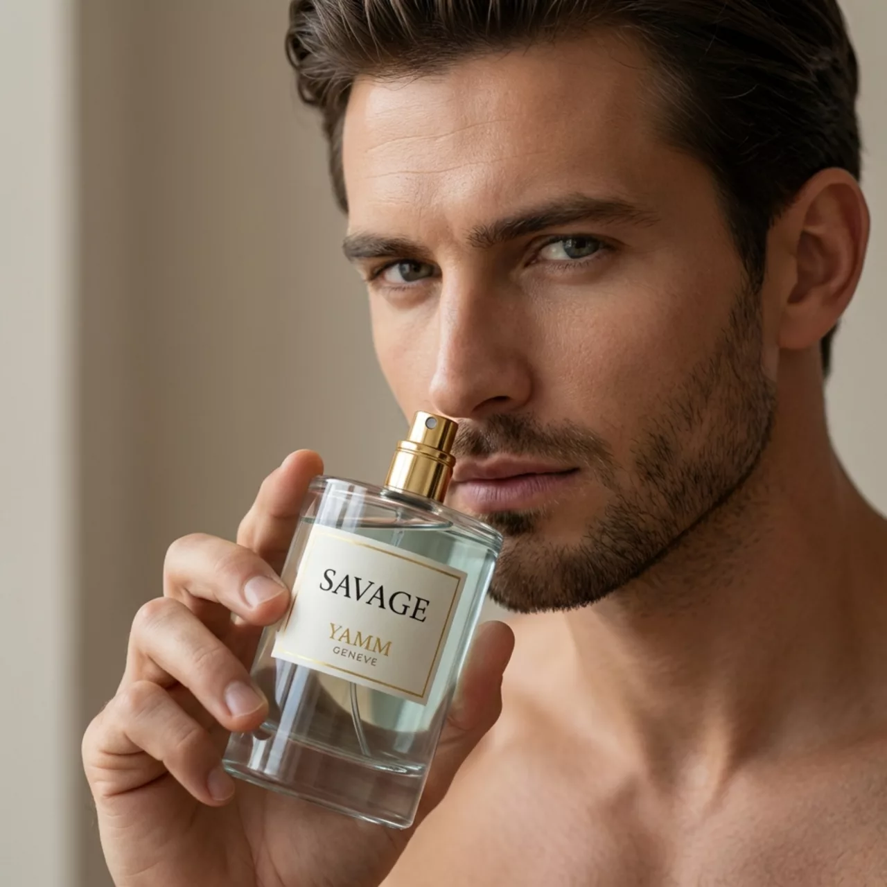 Savage extrait de parfum homme YAMM Genève inspiré de Sauvage aux notes de tête Bergamote de Calabre, Poivre, cœur Poivre du Sichuan, Lavande, Poivre rose, Vétiver, Patchouli, Géranium, Élémi et fond Ambroxan, Cèdre, Ciste visuel 06