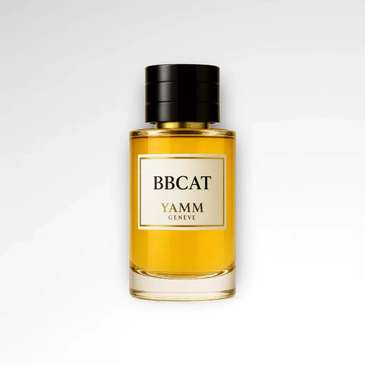 Bbcat extrait de parfum mixte YAMM Genève inspiré de Babycat aux notes de tête Poivre noir, Poivre rose, Élémi, cœur Résine oliban, Safran et fond Vanille bourbon, Daim, Cèdre visuel 02