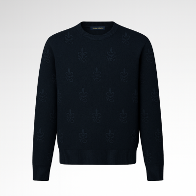 Pull Blason Brodé YAMM Genève noir