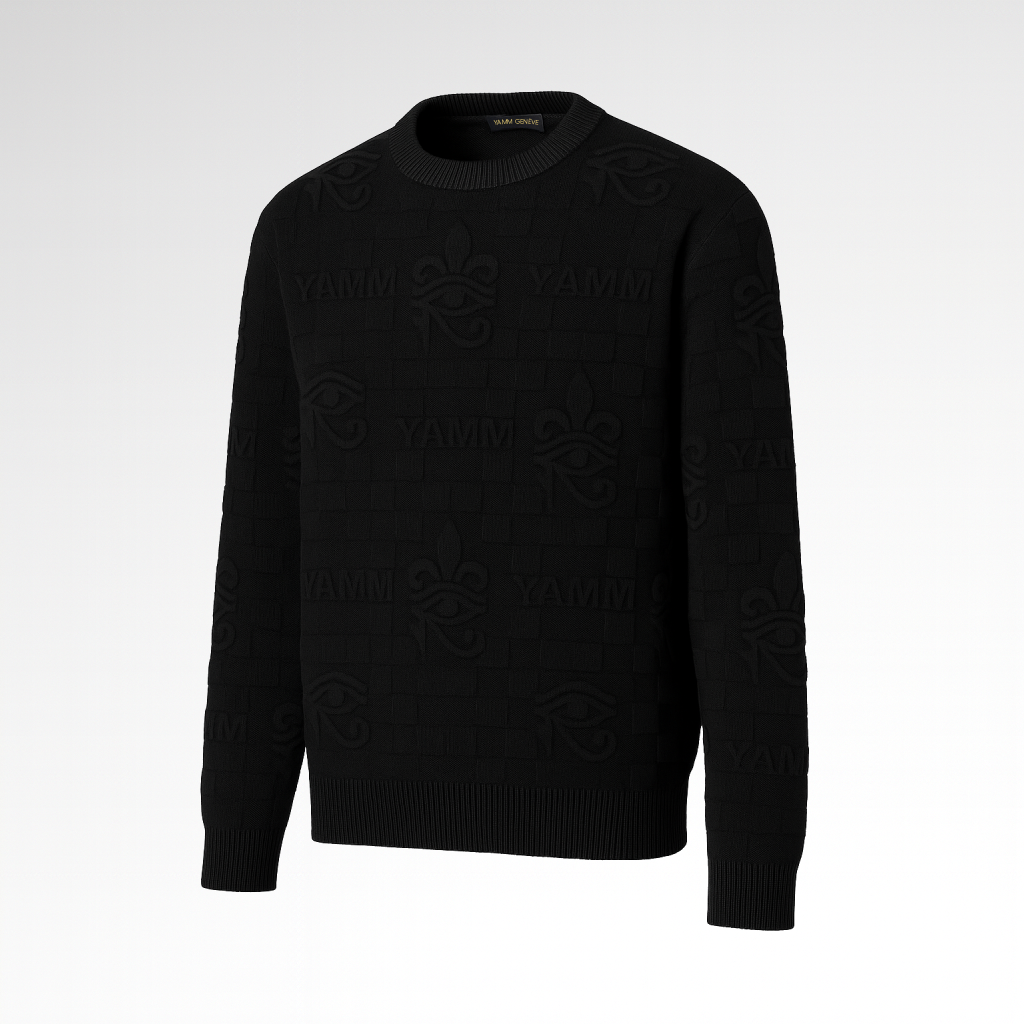 Pull YAMM Genève Jacquard de 3/4