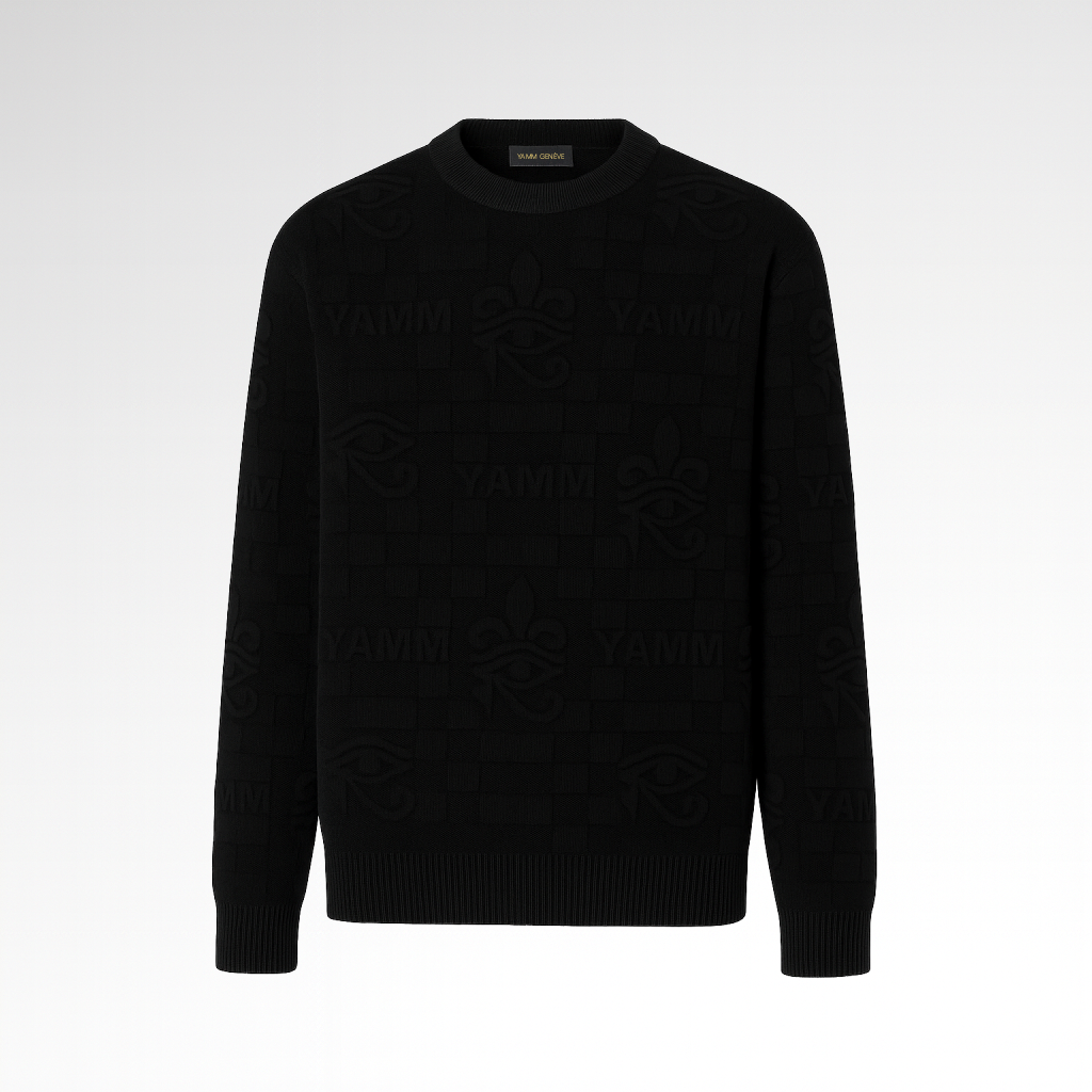 Pull YAMM Genève Jacquard de face