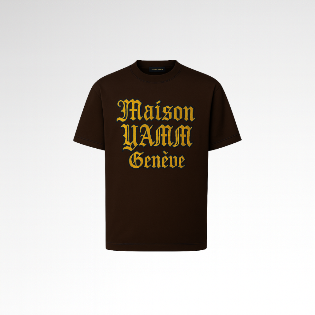 Tee Shirt YAMM Genève Gotica de face