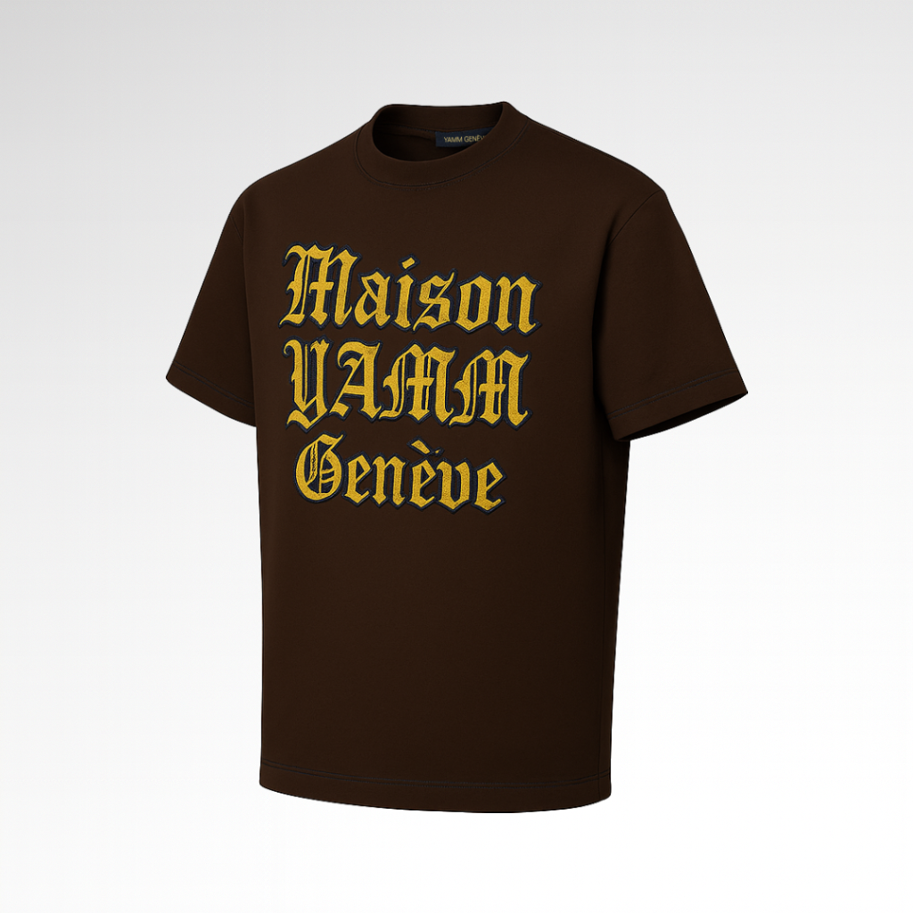 Tee shirt gotica YAMM Genève de 3/4