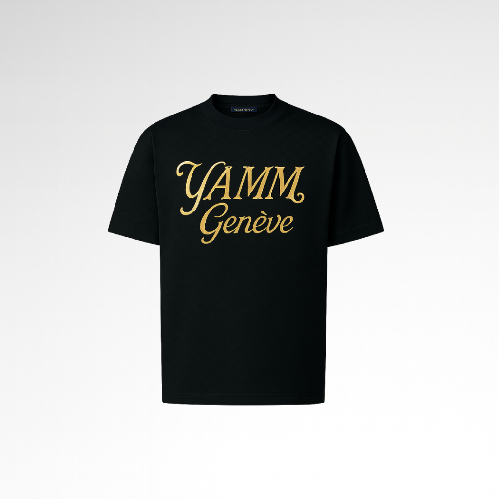 Tee shirt Signature de Face YAMM Genève