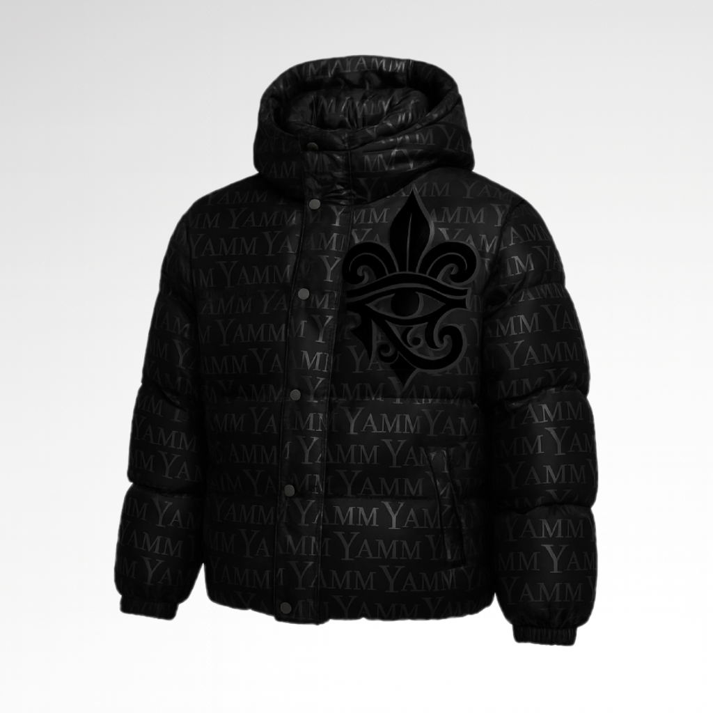 Doudoune YAMM Genève motif à Lettrine/Pattern 3/4