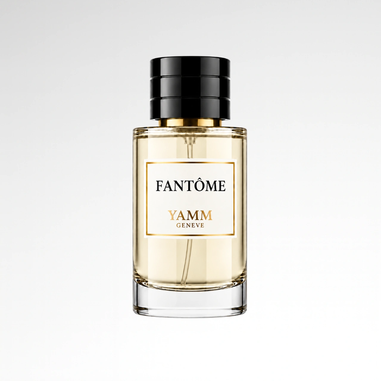 Fantôme extrait de parfum homme YAMM Genève inspiré de Phantom aux notes de tête Cardamome, Bergamote, Rhubarbe, Citron, cœur Lavande, Cèdre, Patchouli, Géranium et fond Vanille, Baume de Tolu, Vétiver d’Haïti visuel 02