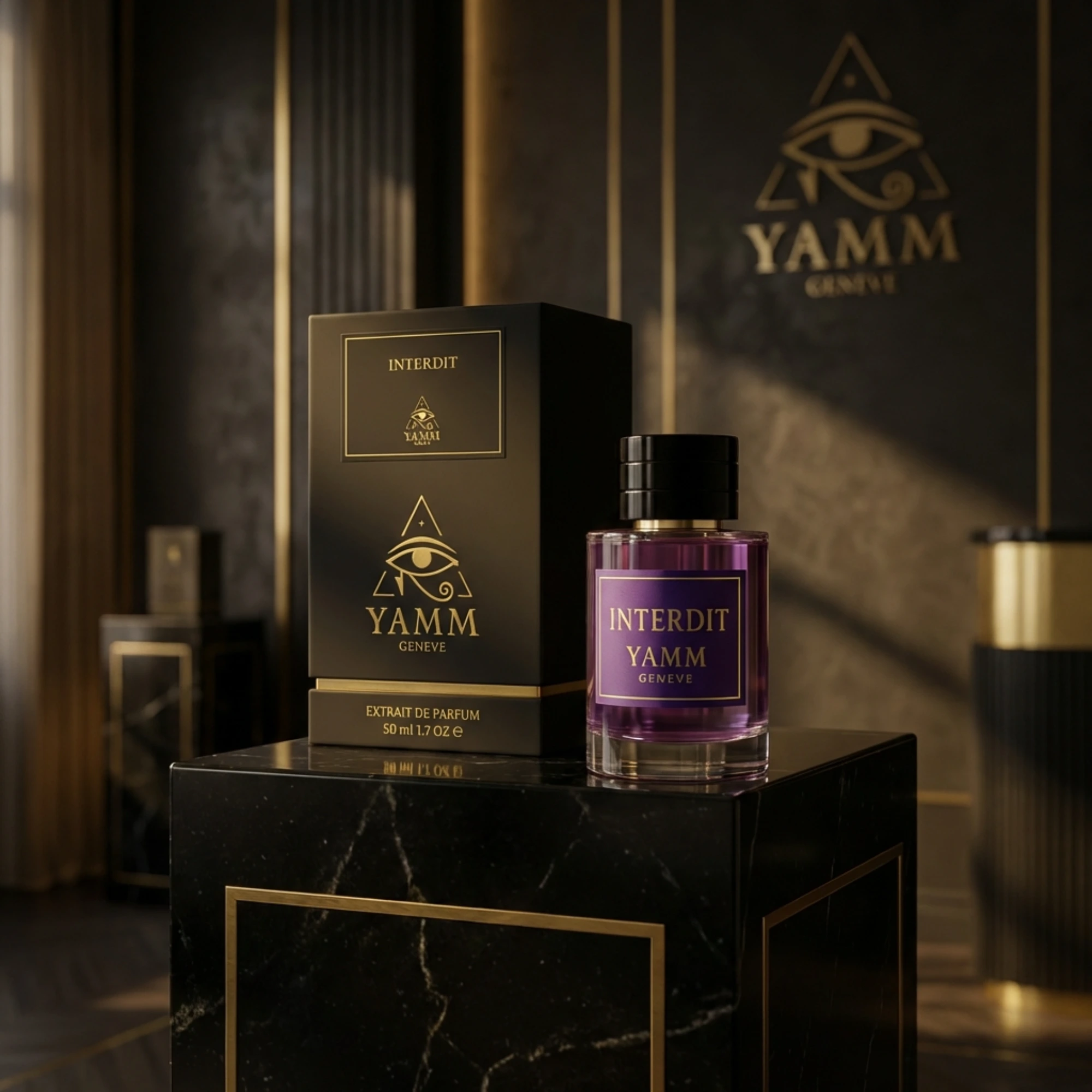 PARFUM INTERDIT de YAMM Genève – alternative raffinée à L’Interdit de Givenchy, fragrance féminine florale et envoûtante