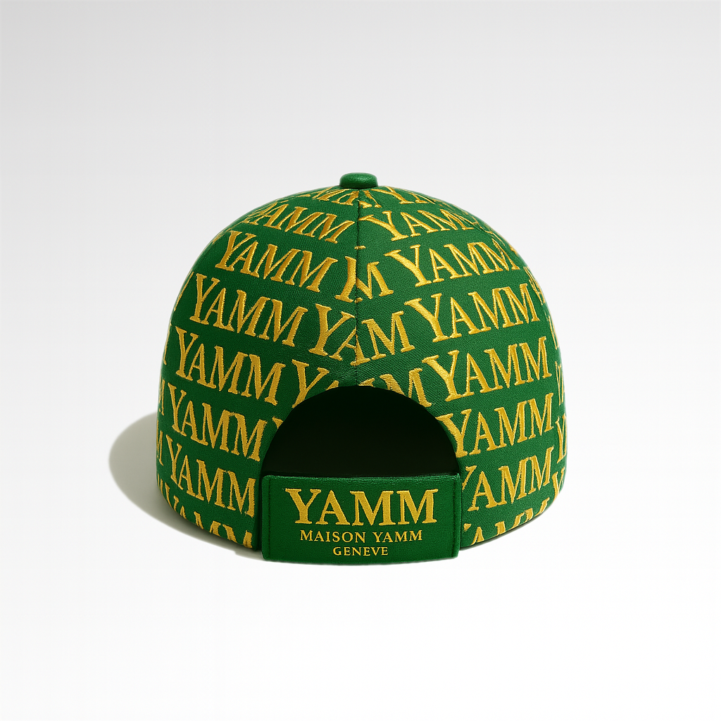 Casquette Mech Vert/Or – Image 3