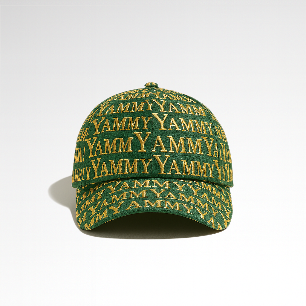 Casquette Mech Vert/Or – Image 2