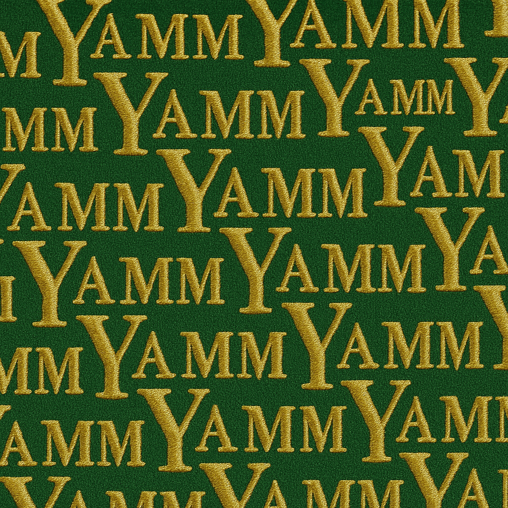 Pattern Vert/Or YAMM Genève