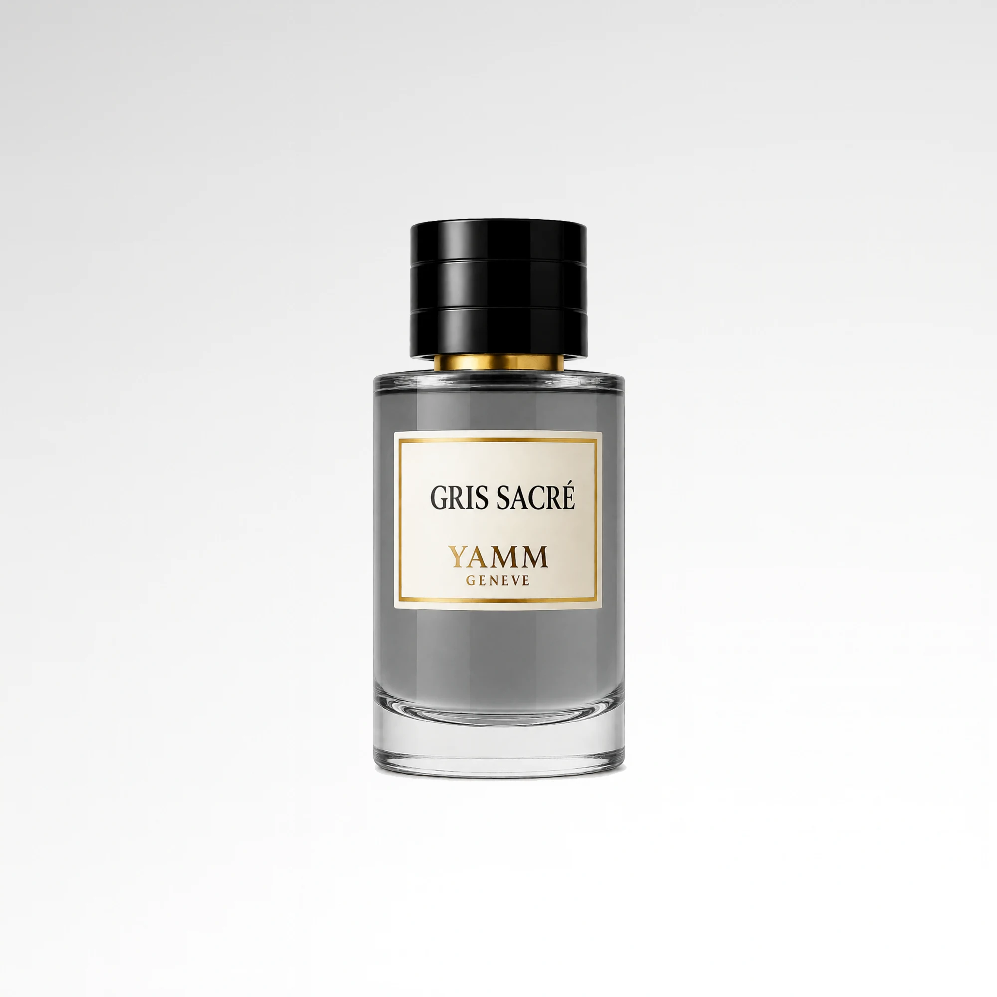 Gris Sacré extrait de parfum mixte YAMM Genève inspiré de Gris Charnel aux notes de tête Cardamome, Figue, Thé noir, cœur Iris, Vétiver bourbon et fond Bois de santal, Fève de tonka visuel 02