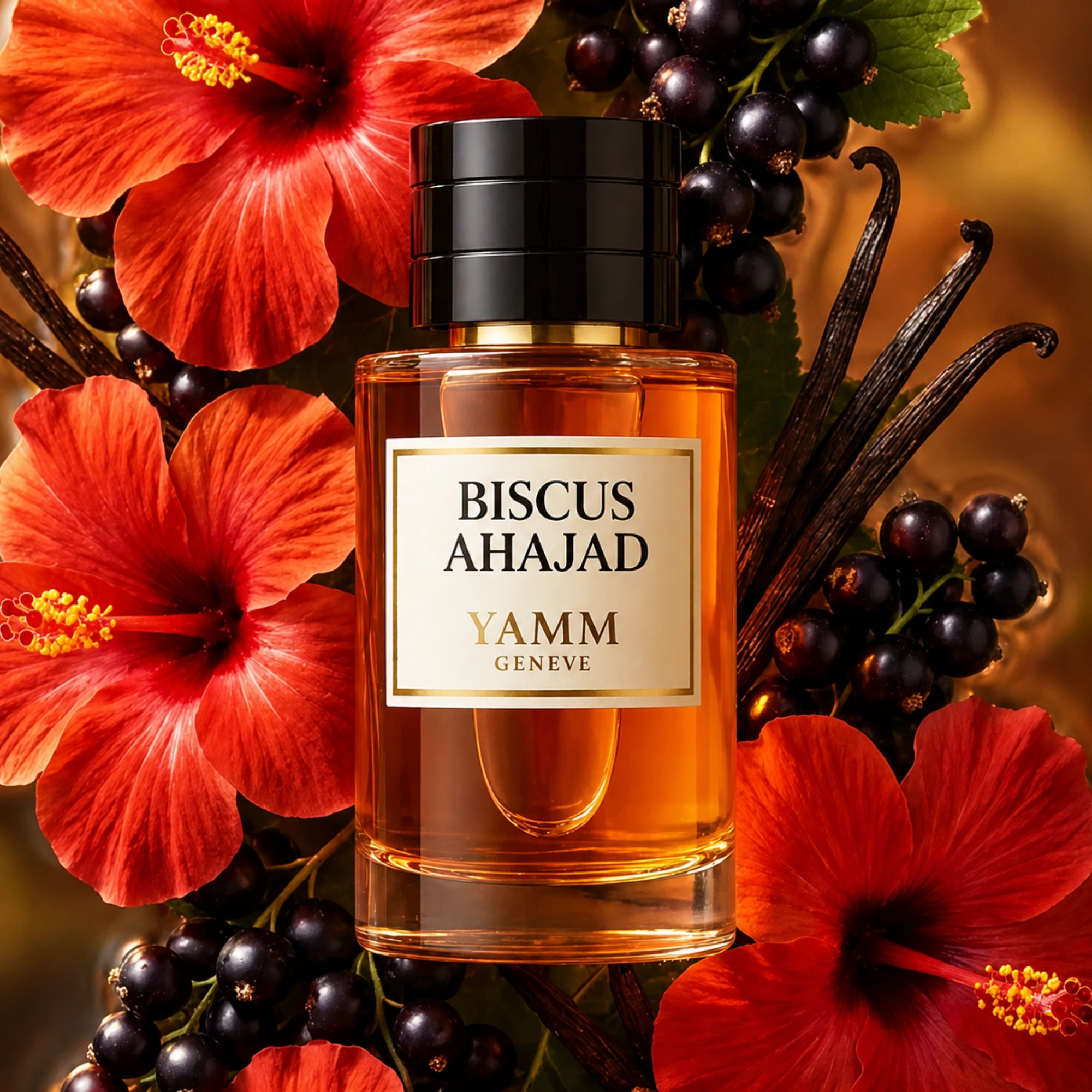 Biscus Ahajad, parfum Maison YAMM Genève