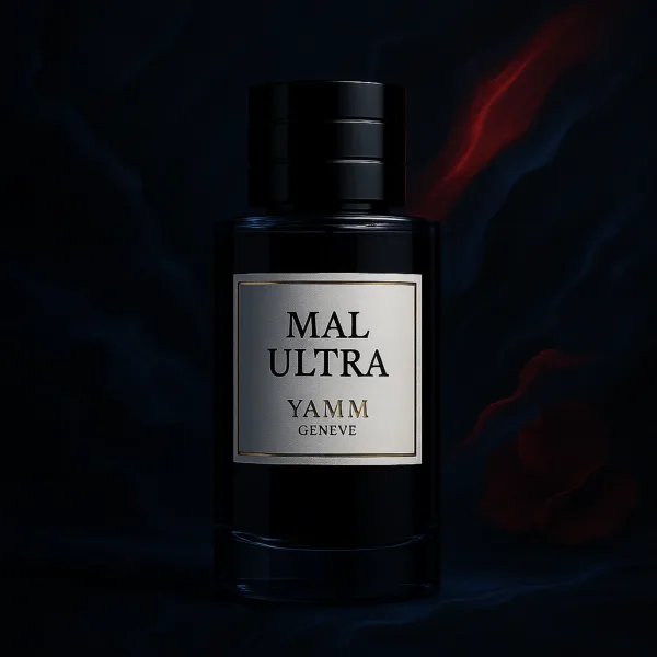 Parfum MAL ULTRA de YAMM Genève – alternative intense à Ultra Mâle de Jean Paul Gaultier, fragrance masculine orientale et séductrice