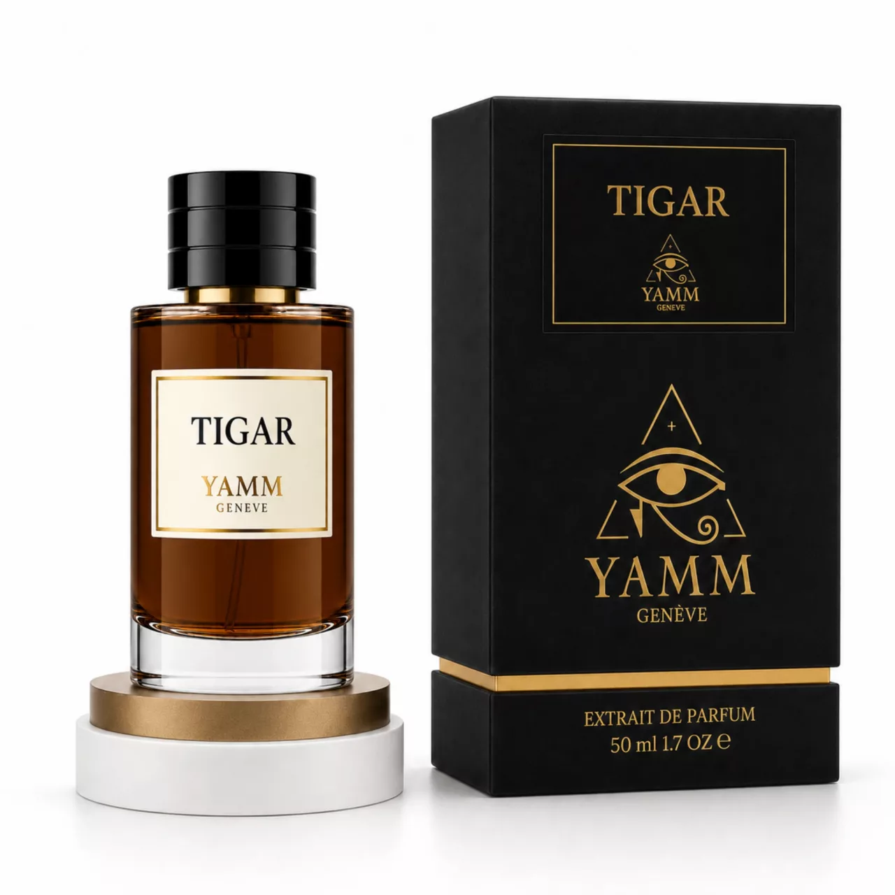 Tigar extrait de parfum homme YAMM Genève inspiré de Tygar aux notes de tête Pamplemousse, cœur Gingembre, Ambrette et fond Ambroxan, Musc, Vétiver, Patchouli visuel 07