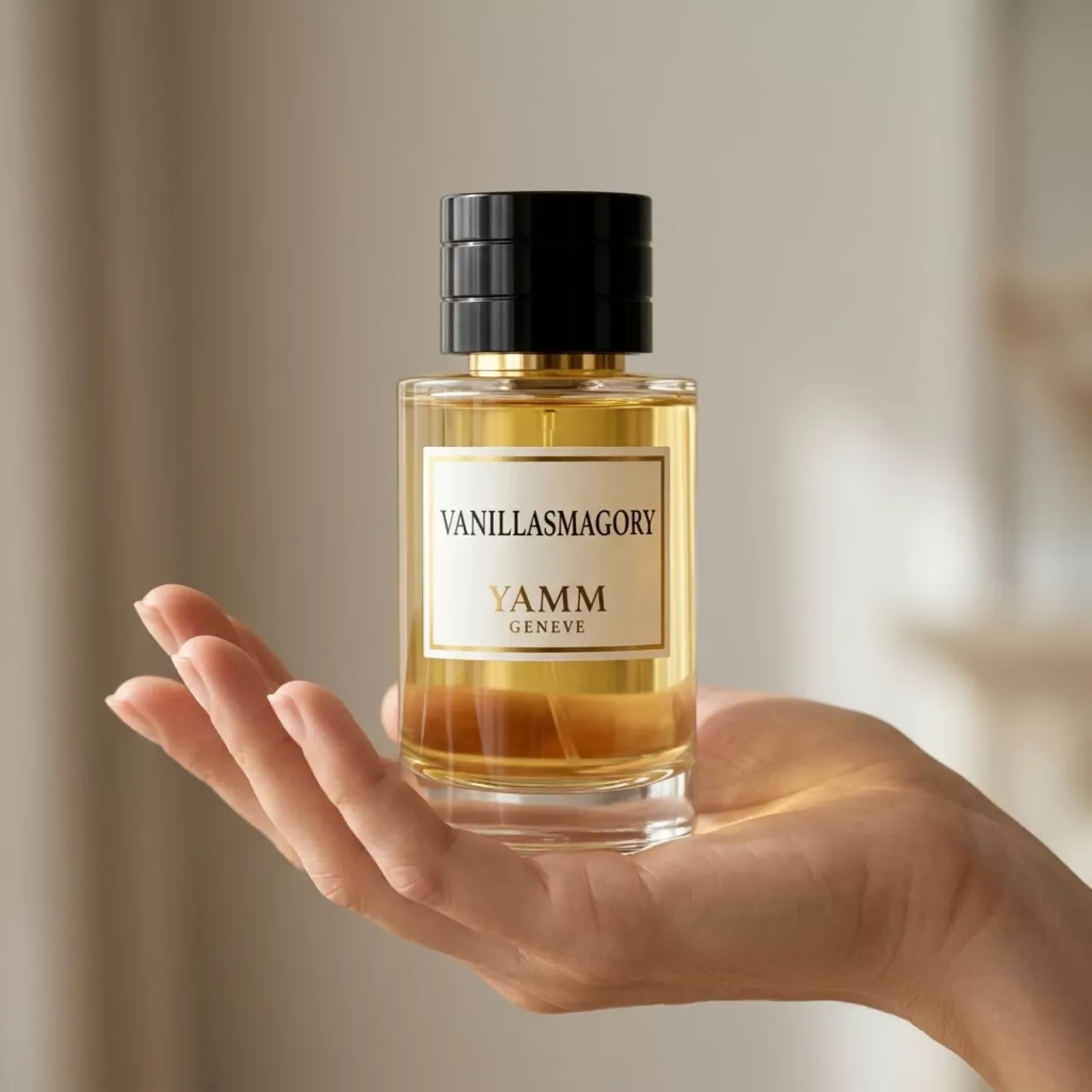 Vanillasmagory extrait de parfum mixte YAMM Genève inspiré de Fantasmagory aux notes de tête Anis, Gingembre, cœur Amande, Notes fleuries et fond Vanille, Cuir visuel 04