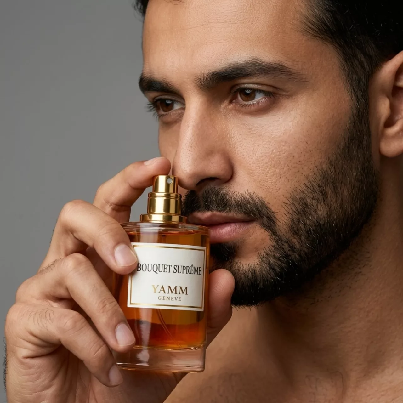 Bouquet Suprême extrait de parfum mixte YAMM Genève inspiré de Suprême Bouquet aux notes de tête Poivre rose, Bergamote, cœur Tubéreuse, Ylang-ylang et fond Ambre, Notes boisées, Patchouli visuel 07