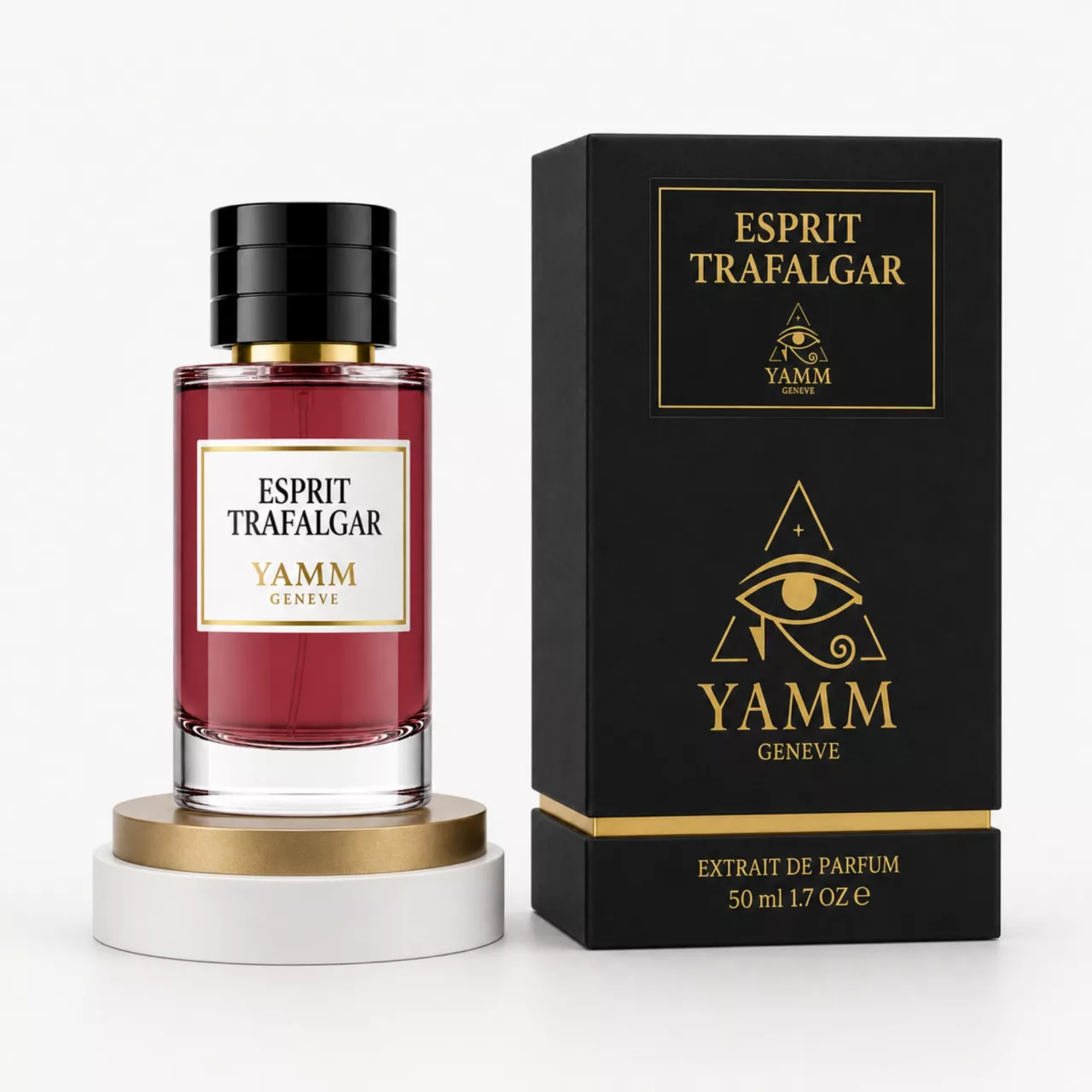 Esprit Trafalgar extrait de parfum mixte YAMM Genève inspiré de Esprit Trafalgar aux notes de tête Cerise, Poivre rose, cœur Rose de Bulgarie, Rose de Turquie et fond Fruits rouges visuel 03