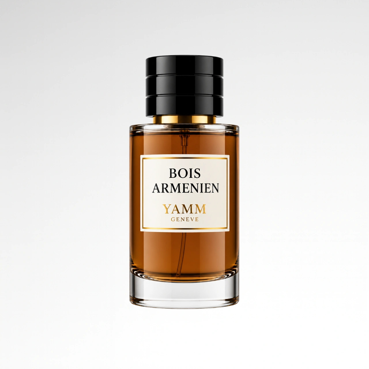 Bois Armenien extrait de parfum mixte YAMM Genève inspiré de Bois d'Arménie aux notes de tête Encens, Iris, Poivre rose, cœur Benjoin, Gaïac, Coriandre et fond Copaïba, Patchouli, Musc blanc visuel 02