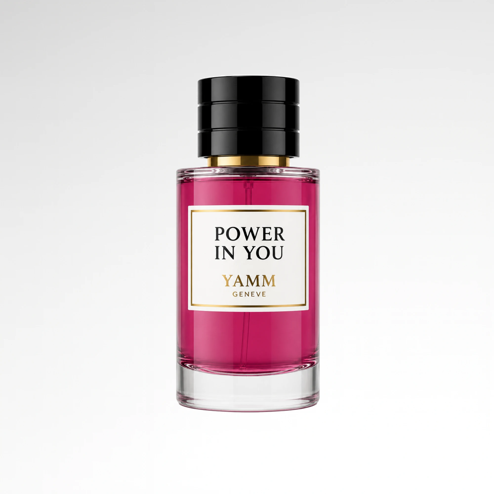 Power In You extrait de parfum femme YAMM Genève inspiré de Power of You aux notes de tête Fruit de la passion, Bigarade, Citron, cœur Frangipanier, Notes solaires et fond Vanille de Madagascar, Benjoin, Ciste visuel 02