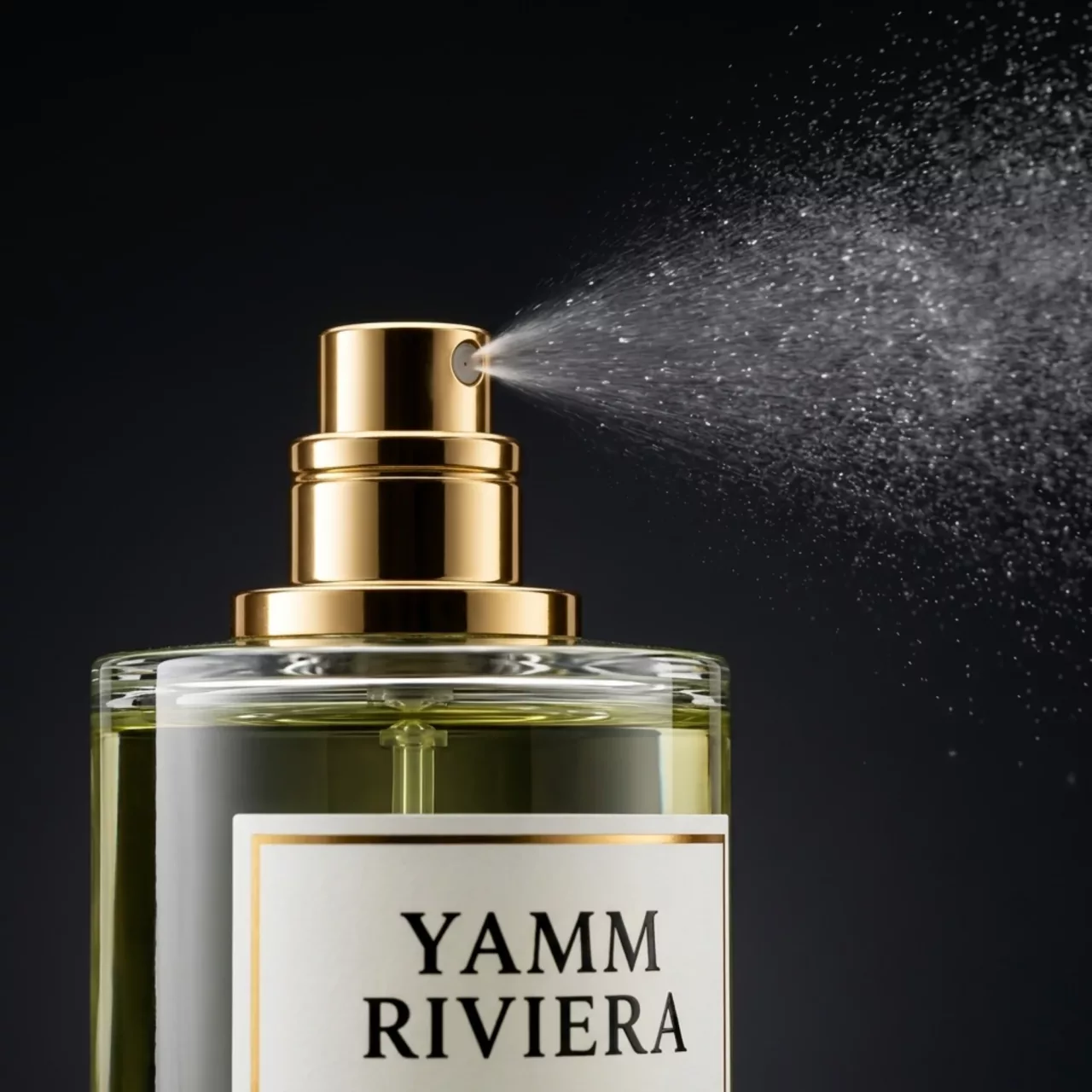 YAMM Riviera extrait de parfum mixte YAMM Genève inspiré de Dioriviera aux notes de cœur Notes vertes et fond Rose visuel 07