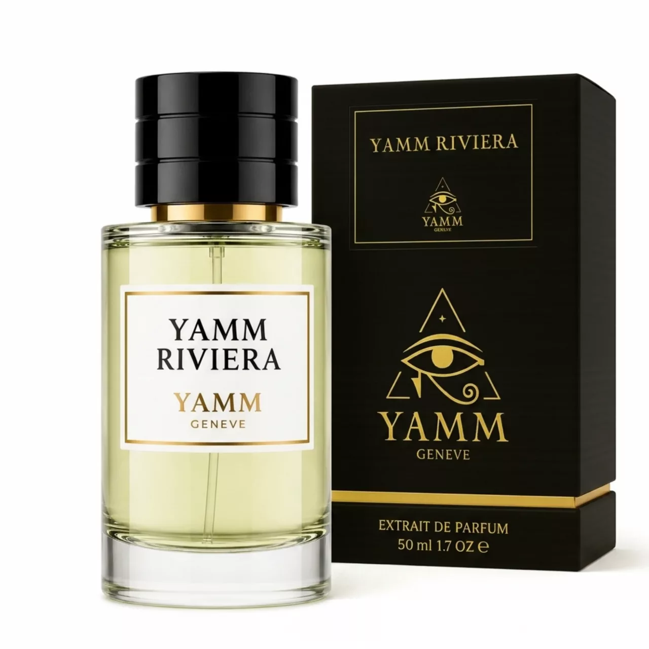 YAMM Riviera extrait de parfum mixte YAMM Genève inspiré de Dioriviera aux notes de cœur Notes vertes et fond Rose visuel 03