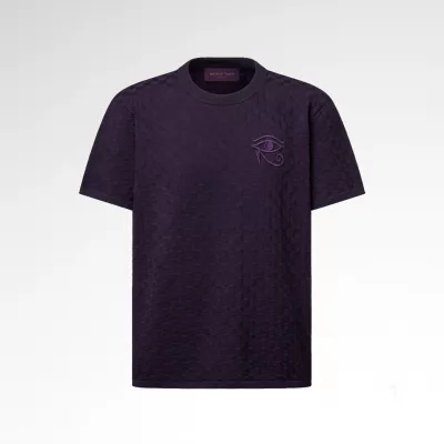 Tee-shirt Jacquard Mauve