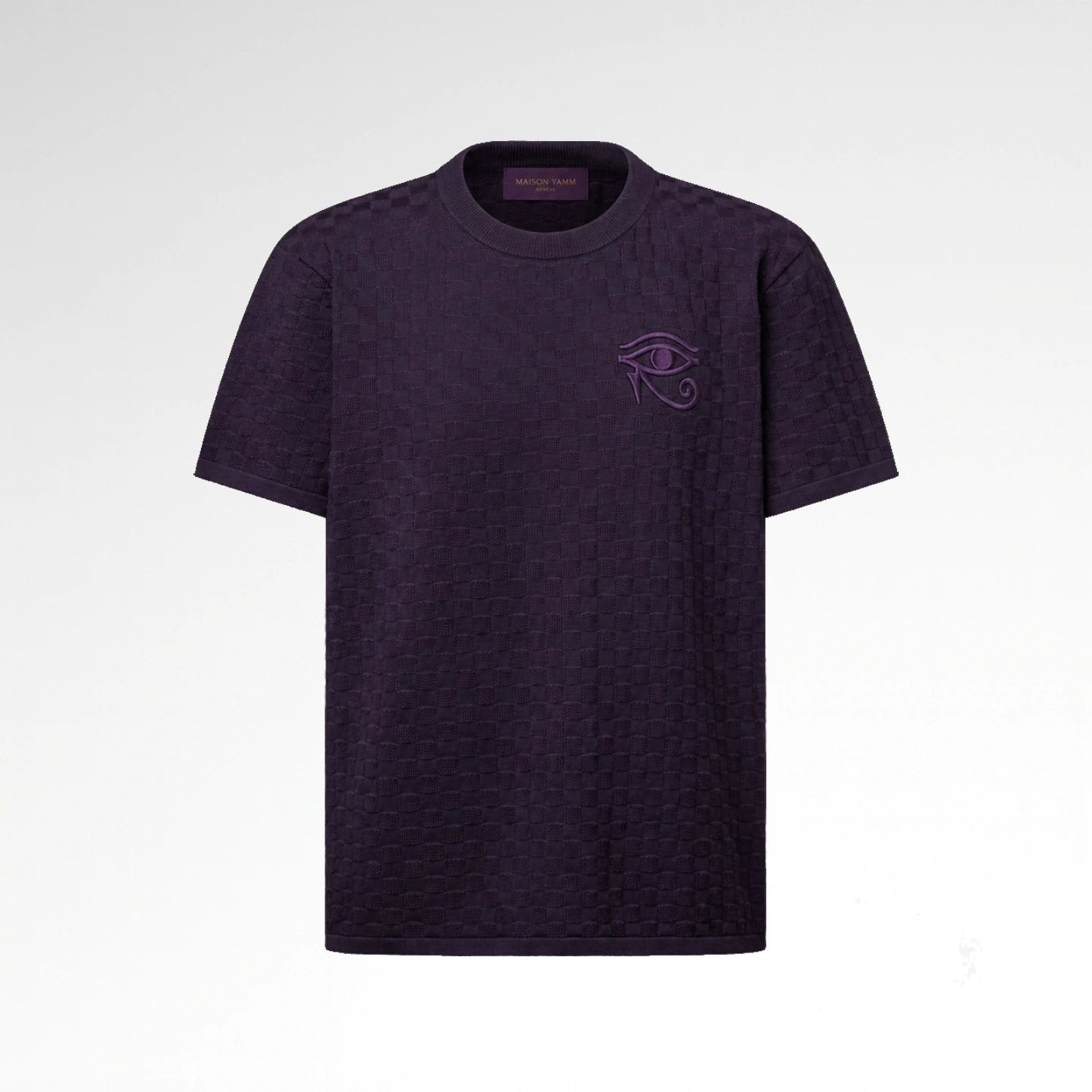 Tee-shirt Jacquard Mauve