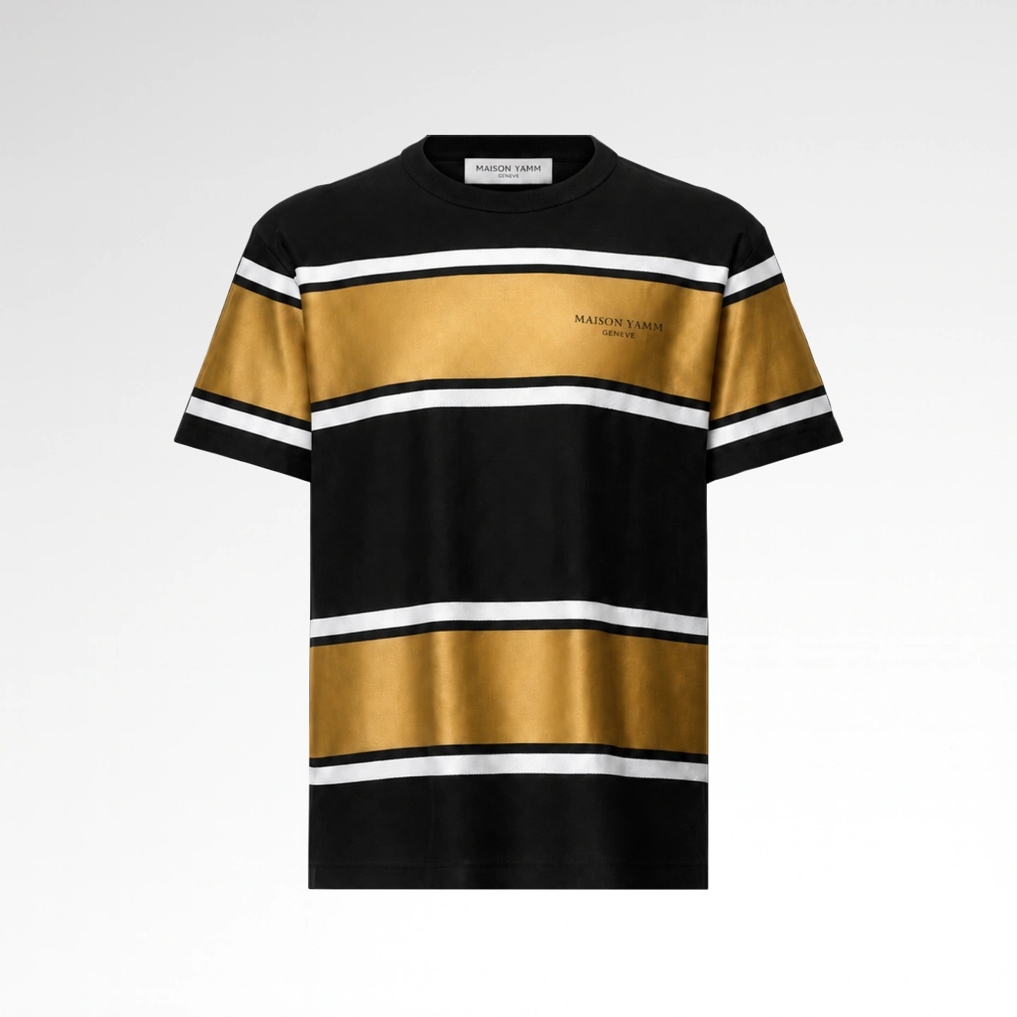 Tee-shirt Rayure Or