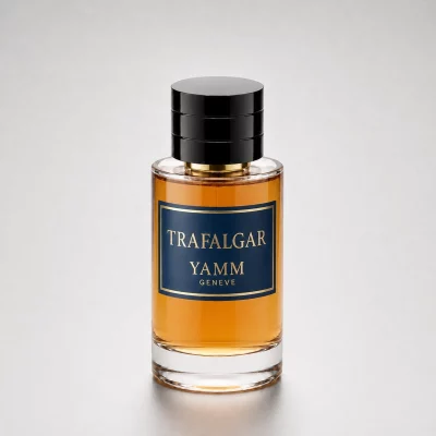 Trafalgar extrait de parfum mixte YAMM Genève inspiré de Rouge Trafalgar aux notes de tête Framboise, Fraise, Cerise noire, Mandarine, cœur Cassis, Pamplemousse et fond Musc, Patchouli visuel 01