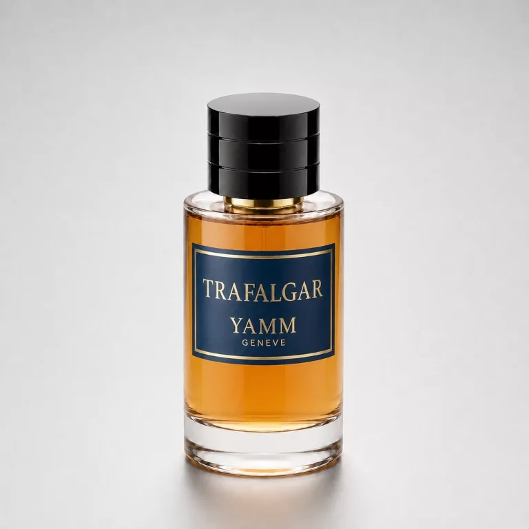 Trafalgar extrait de parfum mixte YAMM Genève inspiré de Rouge Trafalgar aux notes de tête Framboise, Fraise, Cerise noire, Mandarine, cœur Cassis, Pamplemousse et fond Musc, Patchouli visuel 01