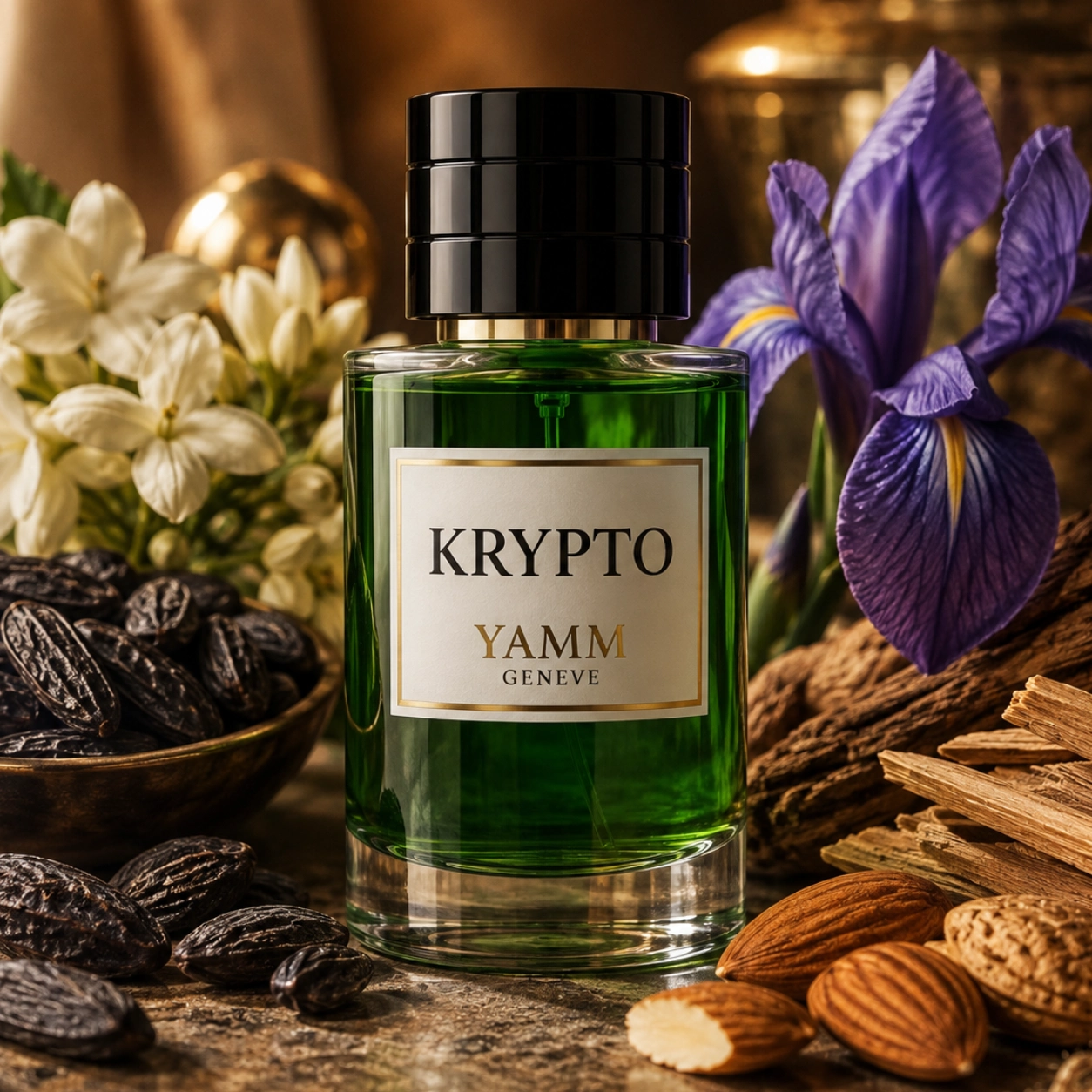 Krypto, parfum Maison YAMM Genève inspiré de Kryptonite Khalil T